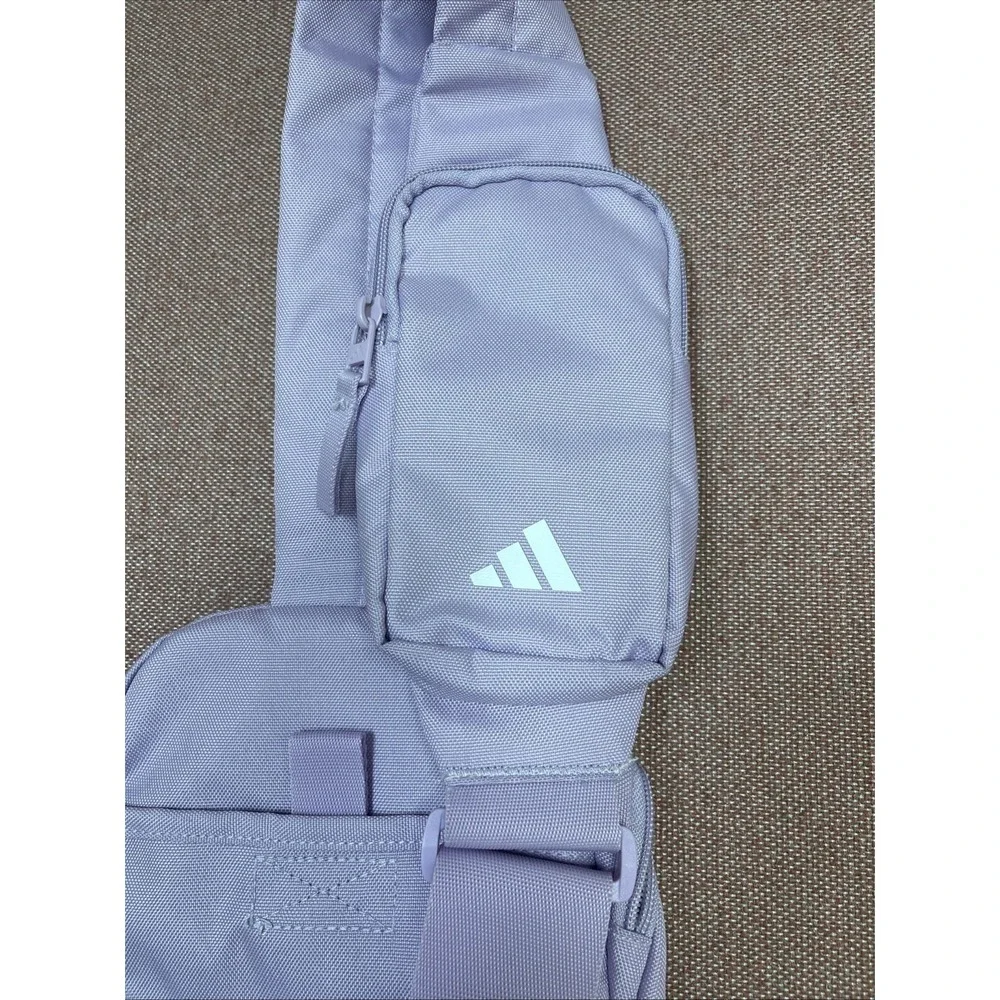 Adidas Core Sling Crossbody Bag Powder Plum Purple Brand New Festival‎ Shopping